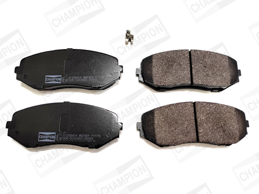 set placute frana,frana disc 572584CH CHAMPION