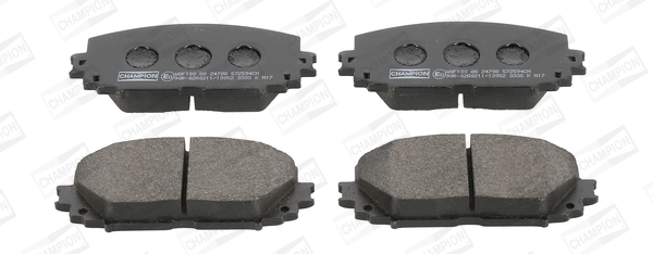 set placute frana,frana disc 572594CH CHAMPION