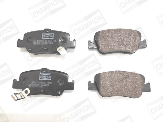 set placute frana,frana disc 572601CH CHAMPION