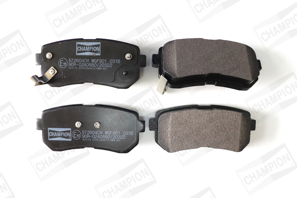 set placute frana,frana disc 572604CH CHAMPION