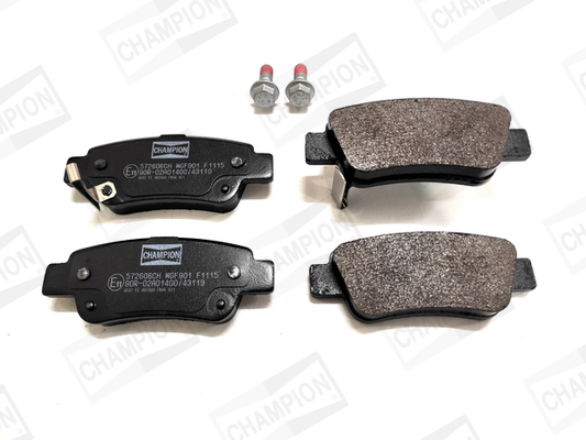 set placute frana,frana disc 572606CH CHAMPION