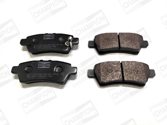 set placute frana,frana disc 572610CH CHAMPION