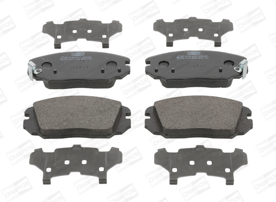 set placute frana,frana disc 572616CH CHAMPION