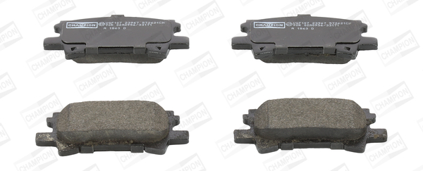 set placute frana,frana disc 572621CH CHAMPION