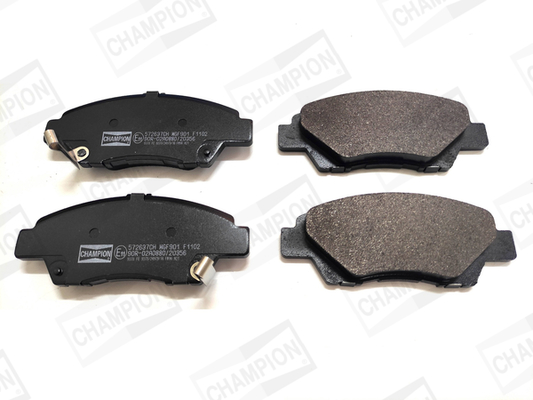 set placute frana,frana disc 572637CH CHAMPION