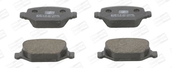 set placute frana,frana disc 573014CH CHAMPION