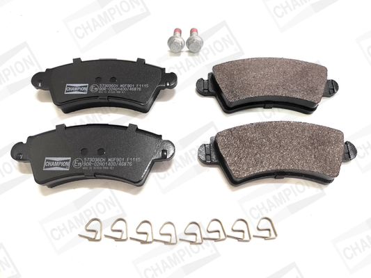set placute frana,frana disc 573036CH CHAMPION