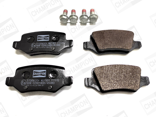 set placute frana,frana disc 573082CH CHAMPION