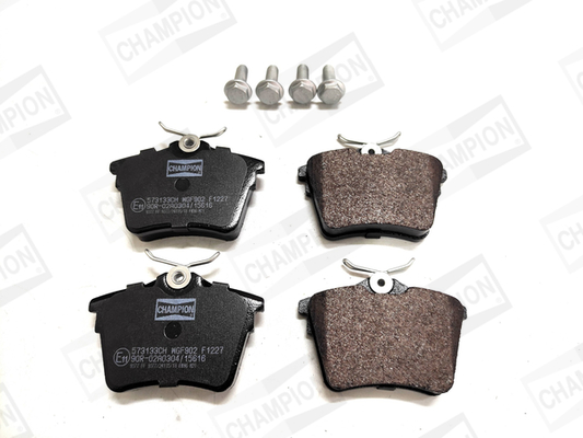 set placute frana,frana disc 573133CH CHAMPION