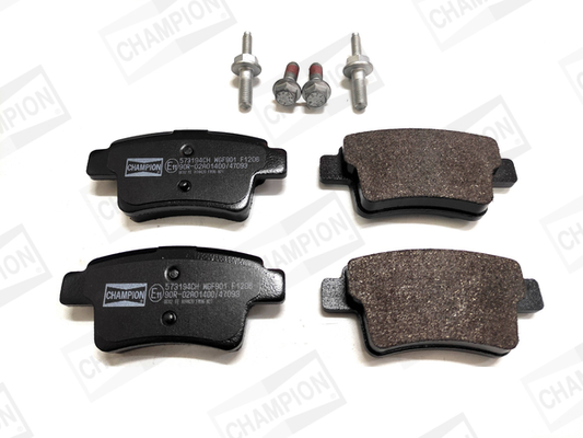 set placute frana,frana disc 573194CH CHAMPION