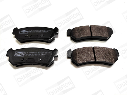 set placute frana,frana disc 573216CH CHAMPION