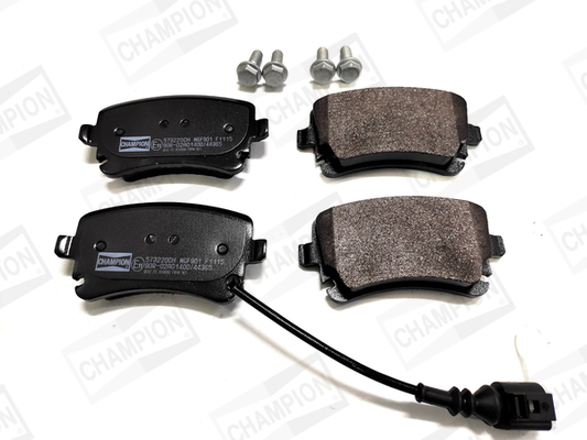 set placute frana,frana disc 573220CH CHAMPION
