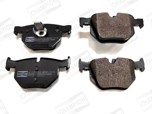 set placute frana,frana disc 573224CH CHAMPION