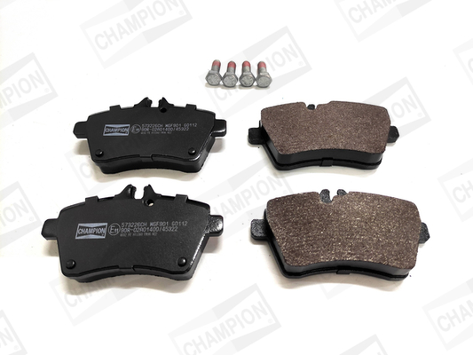 set placute frana,frana disc 573226CH CHAMPION