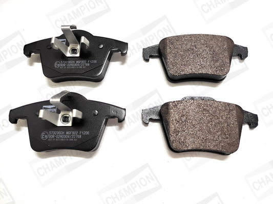 set placute frana,frana disc 573236CH CHAMPION