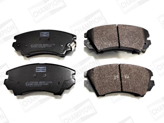set placute frana,frana disc 573270CH CHAMPION