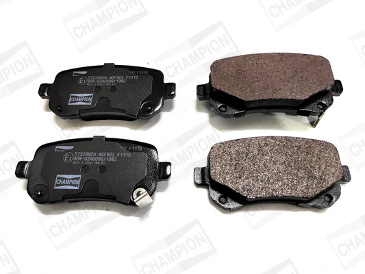 set placute frana,frana disc 573299CH CHAMPION
