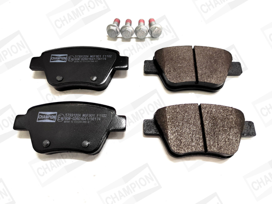 set placute frana,frana disc 573312CH CHAMPION