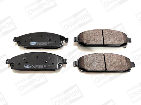 set placute frana,frana disc 573340CH CHAMPION