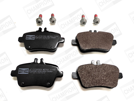 set placute frana,frana disc 573370CH CHAMPION