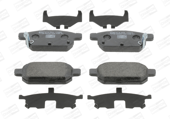 set placute frana,frana disc 573384CH CHAMPION