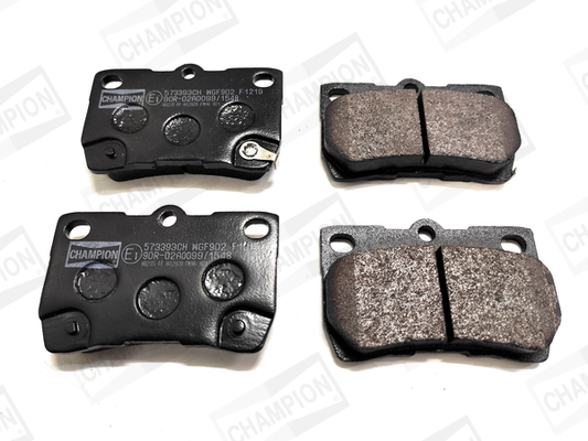 set placute frana,frana disc 573393CH CHAMPION