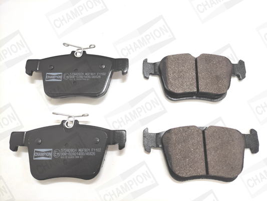 set placute frana,frana disc 573409CH CHAMPION
