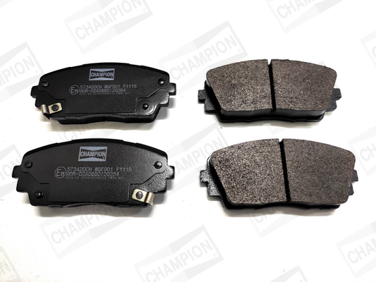 set placute frana,frana disc 573420CH CHAMPION
