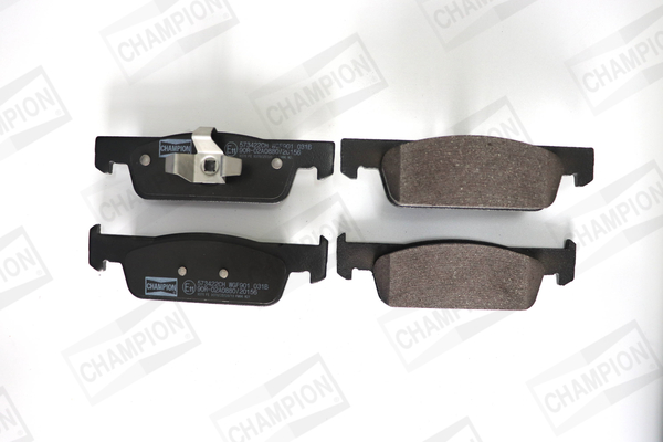 set placute frana,frana disc 573422CH CHAMPION