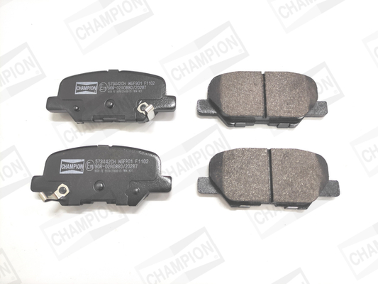 set placute frana,frana disc 573442CH CHAMPION
