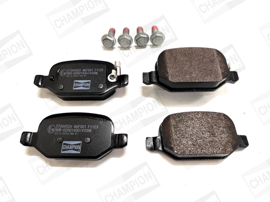 set placute frana,frana disc 573445CH CHAMPION