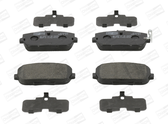 set placute frana,frana disc 573640CH CHAMPION