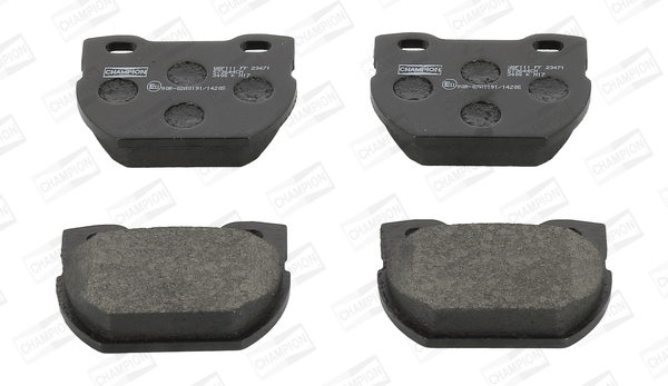 set placute frana,frana disc 573644CH CHAMPION