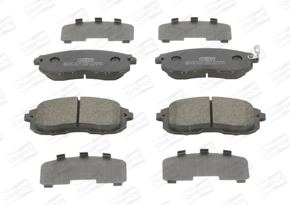 set placute frana,frana disc 573646CH CHAMPION