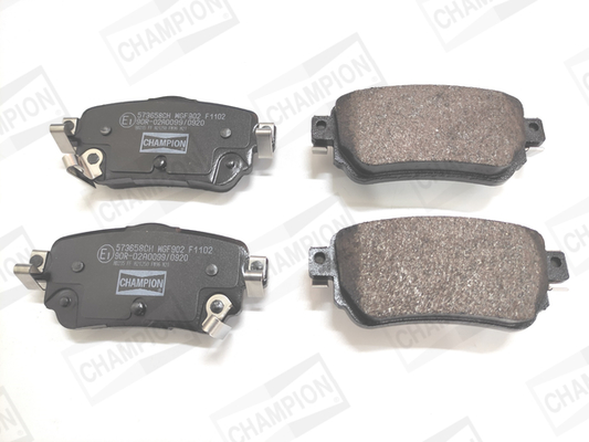 set placute frana,frana disc 573658CH CHAMPION