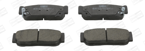 set placute frana,frana disc 573676CH CHAMPION