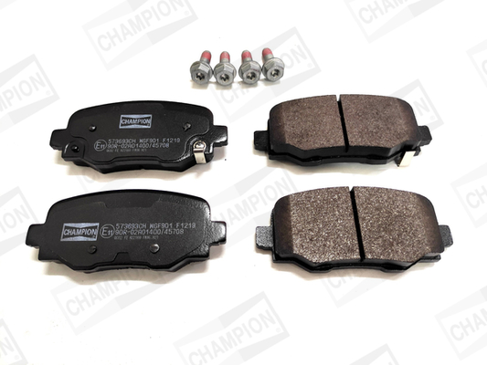 set placute frana,frana disc 573693CH CHAMPION