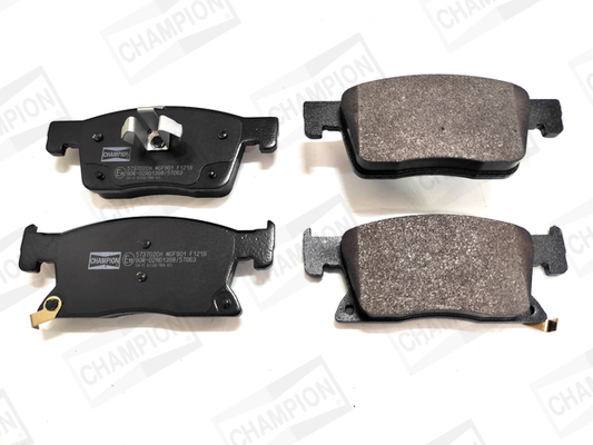 set placute frana,frana disc 573702CH CHAMPION