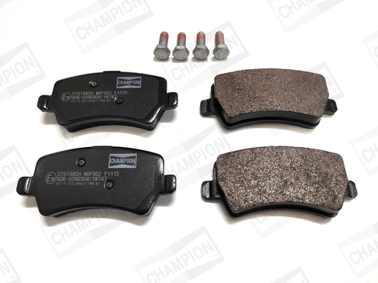 set placute frana,frana disc 573748CH CHAMPION