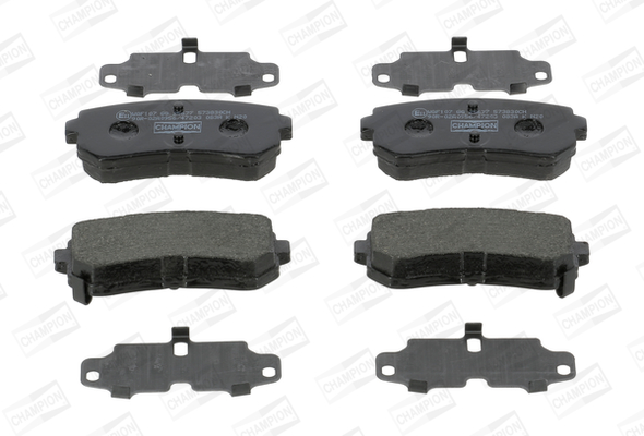 set placute frana,frana disc 573830CH CHAMPION