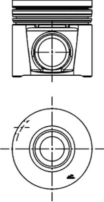 Piston 40285600 KOLBENSCHMIDT