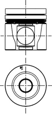 Piston 40305600 KOLBENSCHMIDT