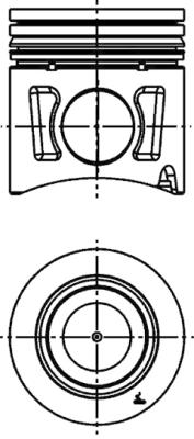 Piston 40340600 KOLBENSCHMIDT