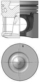 Piston 40401600 KOLBENSCHMIDT