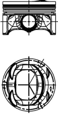 Piston 40477620 KOLBENSCHMIDT