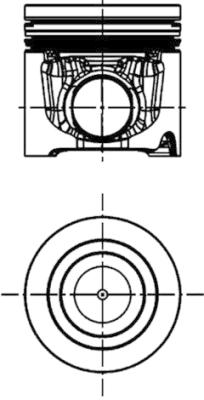 Piston 41106600 KOLBENSCHMIDT