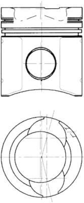 Piston 94469600 KOLBENSCHMIDT