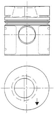 Piston 93951800 KOLBENSCHMIDT