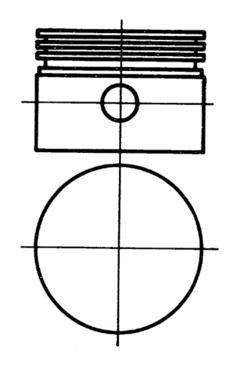 Piston 94061710 KOLBENSCHMIDT