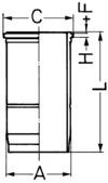 Camasa cilindru 89593110 KOLBENSCHMIDT